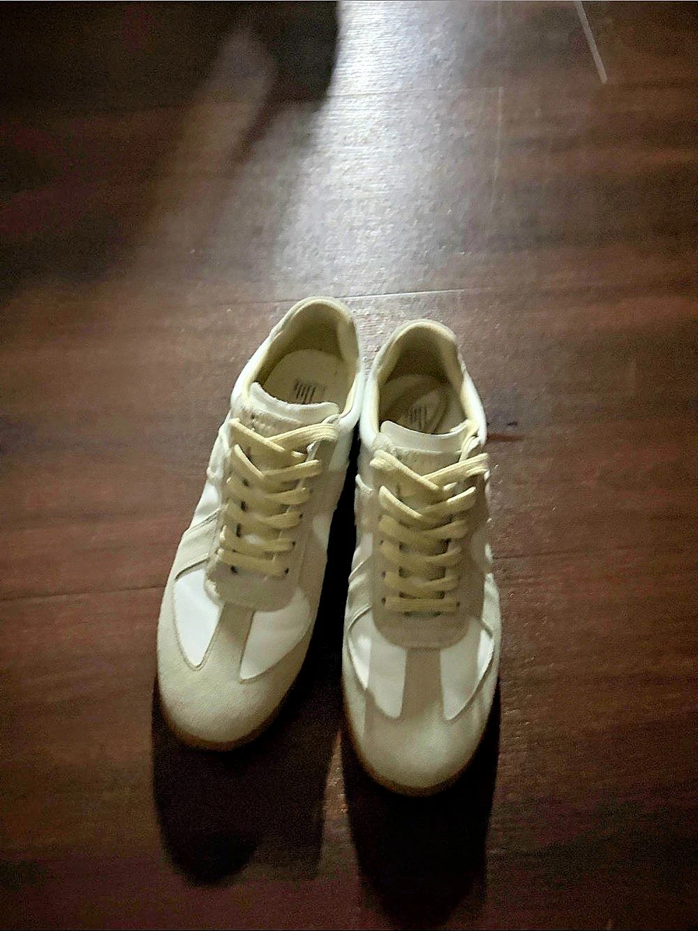 Maison Margiela Replica Low-Top Sneaker Sneakers White & Brown